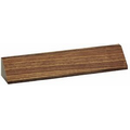 Name Plate Wedge - Genuine Walnut - 8"